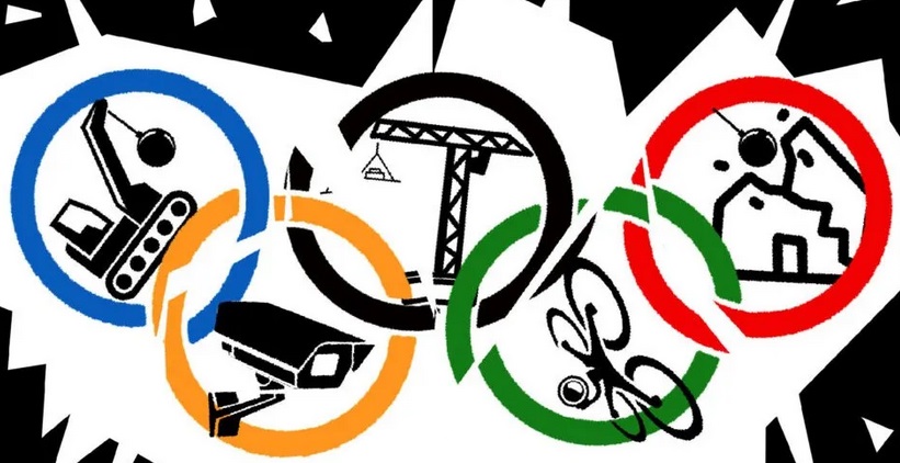 Sabotage and downpours greet a “grandiose” Olympics